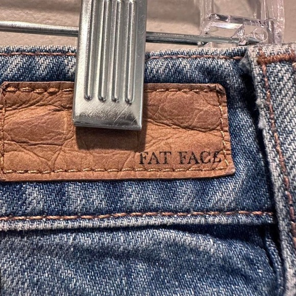 FatFace Women's Newham Straight Leg Denim Jeans Size Us 6 Regular - Picture 4 of 8